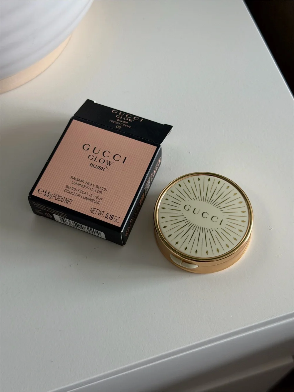 Gucci Glow Blush Compact — fresh coral Radiance